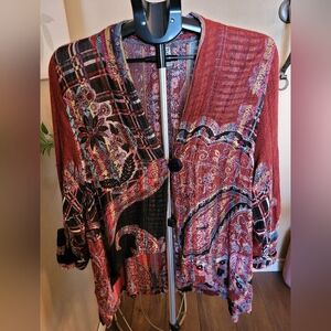 Bohemian Patchwork Cardigan